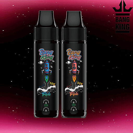 Bang King Triple 50K Disposable Vape – 50,000 Puffs | 3-in-1 Dual-Flavor Combination