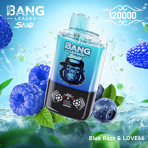Bang Leader 120K Disposable Vape – 2-in-1 Magnetic Flavor Pods | 120,000 Puffs | Dual-Mesh Coil - Image 2
