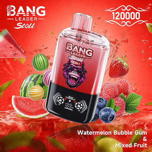 Bang Leader 120K Disposable Vape – 2-in-1 Magnetic Flavor Pods | 120,000 Puffs | Dual-Mesh Coil - Image 11
