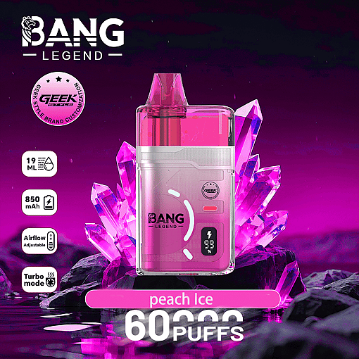 Bang Legend Geek 60K Refillable Disposable Vape – 60,000 Puffs | Refillable E-Liquid | Premium Flavor Performance - Image 13