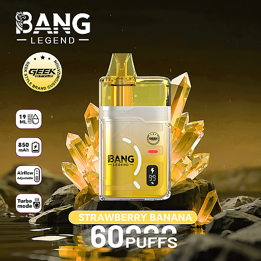 Bang Legend Geek 60K Refillable Disposable Vape – 60,000 Puffs | Refillable E-Liquid | Premium Flavor Performance - Image 4