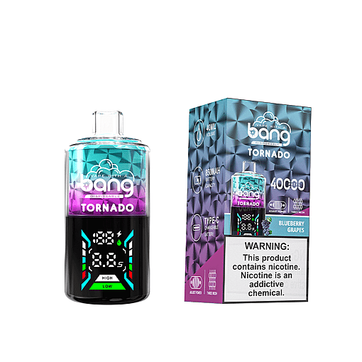 Bang Tornado 40K Disposable Vape – 40,000 Puffs | 12  Flavors Tornado | Long-Lasting & Ultra-Smooth Performance - Imagen 2