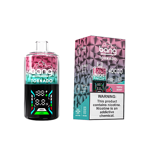 Bang Tornado 40K Disposable Vape – 40,000 Puffs | 12  Flavors Tornado | Long-Lasting & Ultra-Smooth Performance - Imagen 12