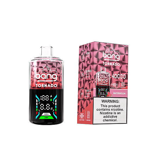 Bang Tornado 40K Disposable Vape – 40,000 Puffs | 12  Flavors Tornado | Long-Lasting & Ultra-Smooth Performance - Imagen 11