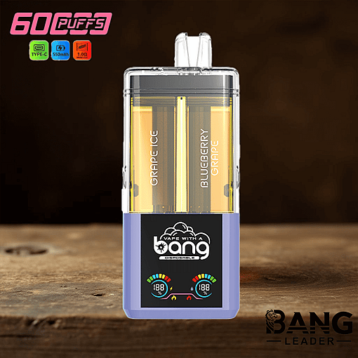 Bang 60K Refillable Disposable Vape | Dual Flavor Switching | Rechargeable | Up to 60,000 Puffs - Imagen 5