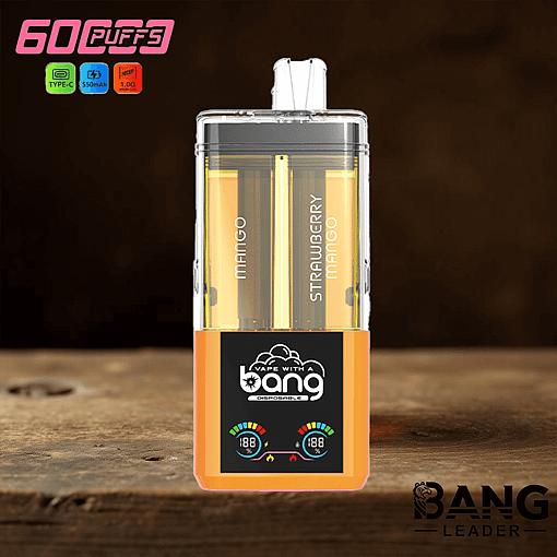 Bang 60K Refillable Disposable Vape | Dual Flavor Switching | Rechargeable | Up to 60,000 Puffs - Imagen 6