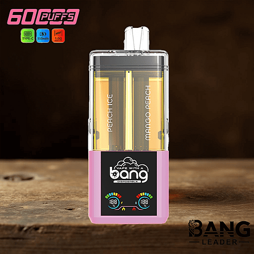 Bang 60K Refillable Disposable Vape | Dual Flavor Switching | Rechargeable | Up to 60,000 Puffs - Imagen 8