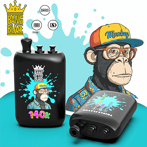 Bang Blaze 140K Disposable Vape | 140,000 Puffs | 3in1 Flavor System | Rechargeable High-Capacity Device – Image 5