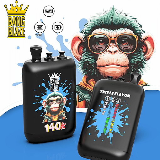 Bang Blaze 140K Disposable Vape | 140,000 Puffs | 3in1 Flavor System | Rechargeable High-Capacity Device – Image 9