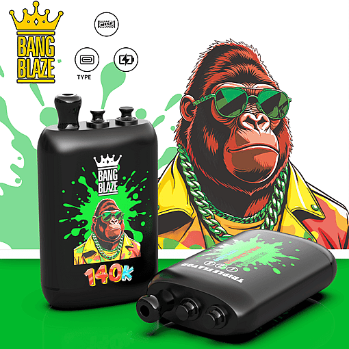 Bang Blaze 140K Disposable Vape | 140,000 Puffs | 3in1 Flavor System | Rechargeable High-Capacity Device – Image 13