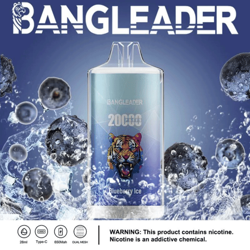 Bang Leader 20K Disposable Vape – 20,000 Puffs | 28mL E-liquid | Type-C Rechargeable - Imagen 11