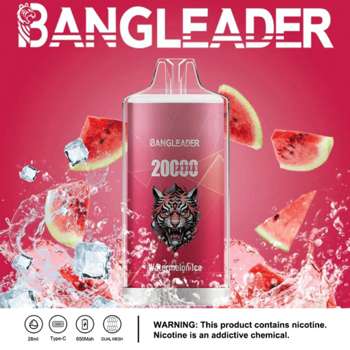 Bang Leader 20K Disposable Vape – 20,000 Puffs | 28mL E-liquid | Type-C Rechargeable - Imagen 2