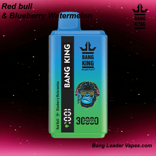 Bang King 30K Disposable Vape | 30,000 Puffs | 600 mAh Rechargeable | Type‑C Fast Charging | 12 Flavors - Image 6
