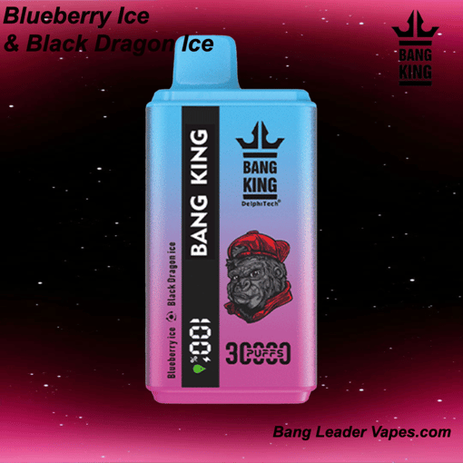 Bang King 30K Disposable Vape | 30,000 Puffs | 600 mAh Rechargeable | Type‑C Fast Charging | 12 Flavors - Image 2