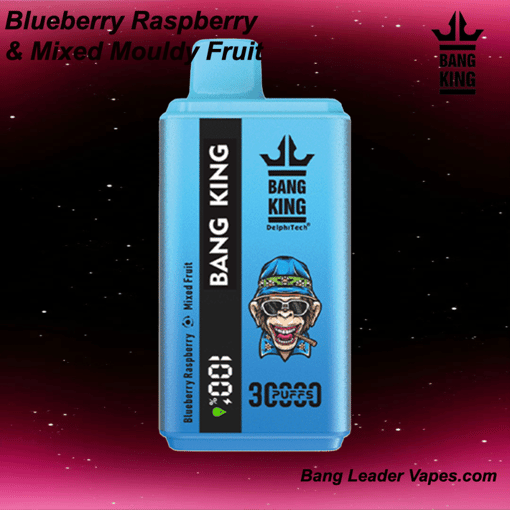 Bang King 30K Disposable Vape | 30,000 Puffs | 600 mAh Rechargeable | Type‑C Fast Charging | 12 Flavors - Image 4