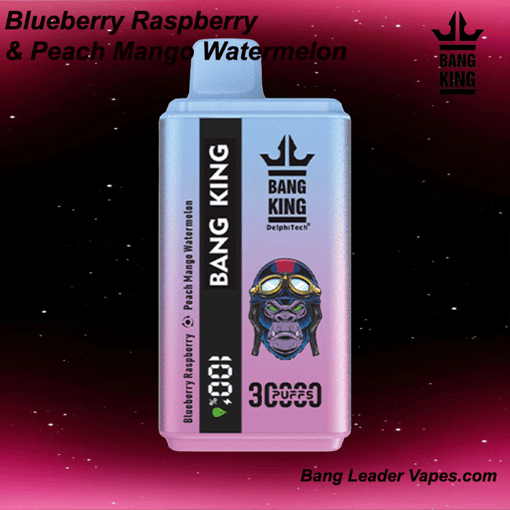 Bang King 30K Disposable Vape | 30,000 Puffs | 600 mAh Rechargeable | Type‑C Fast Charging | 12 Flavors - Image 5
