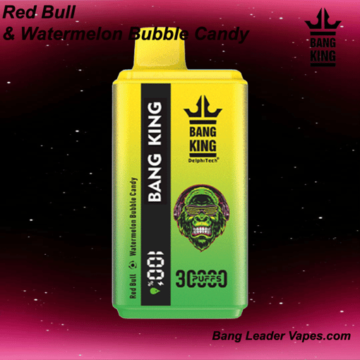 Bang King 30K Disposable Vape | 30,000 Puffs | 600 mAh Rechargeable | Type‑C Fast Charging | 12 Flavors - Image 7