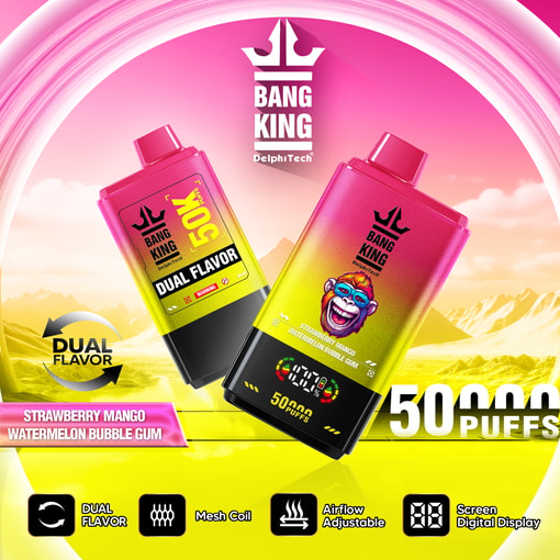 Bang King 50 K Disposable Vape | 50,000 Puffs - Image 9