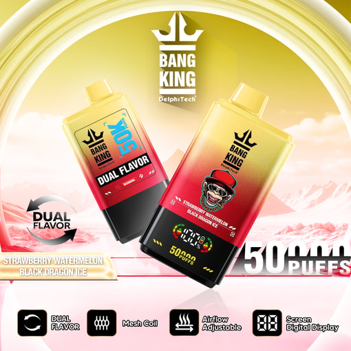 Bang King 50 K Disposable Vape | 50,000 Puffs - Image 10