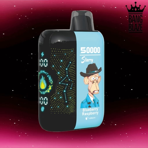 Bang Blaze 50K Puffs Disposable Vape | Starry Edition Vape | Beyond the Stars Starry Style, Stellar Taste - Image 4