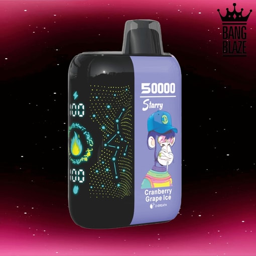 Bang Blaze 50K Puffs Disposable Vape | Starry Edition Vape | Beyond the Stars Starry Style, Stellar Taste - Image 5