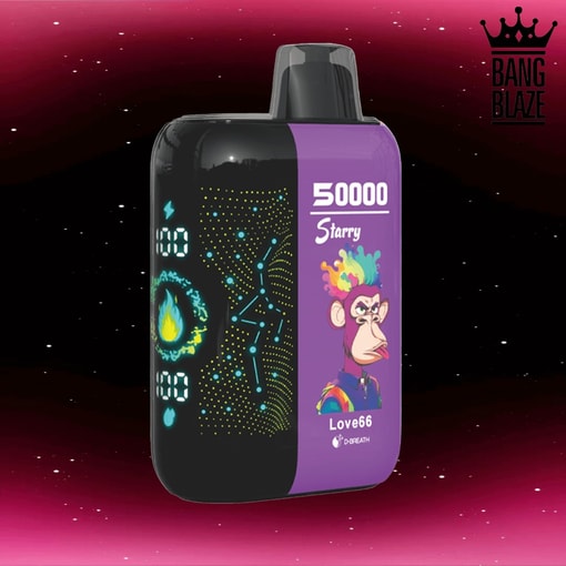 Bang Blaze 50K Puffs Disposable Vape | Starry Edition Vape | Beyond the Stars Starry Style, Stellar Taste - Image 6