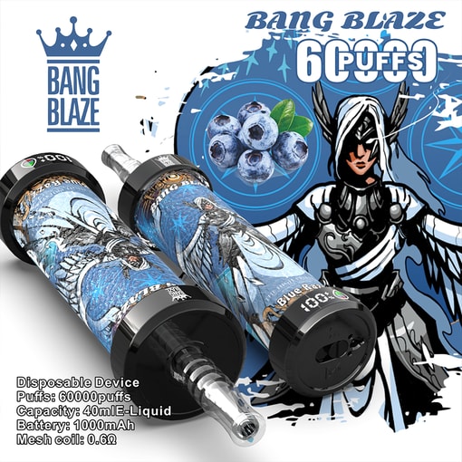 Bang Blaze 60K Disposable Vape – 60,000 Puffs | Power Cannon Edition - Image 3