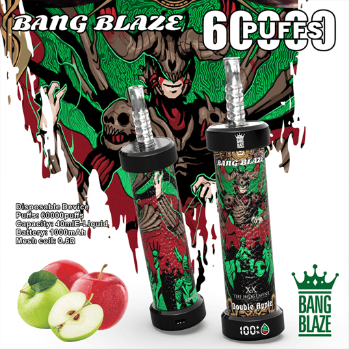 Bang Blaze 60K Disposable Vape – 60,000 Puffs | Power Cannon Edition - Image 7