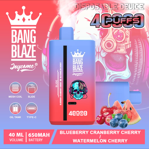 Bang Blaze 40K – 40,000 Puffs Disposable Vape with Dual Mesh Coil – Image 20