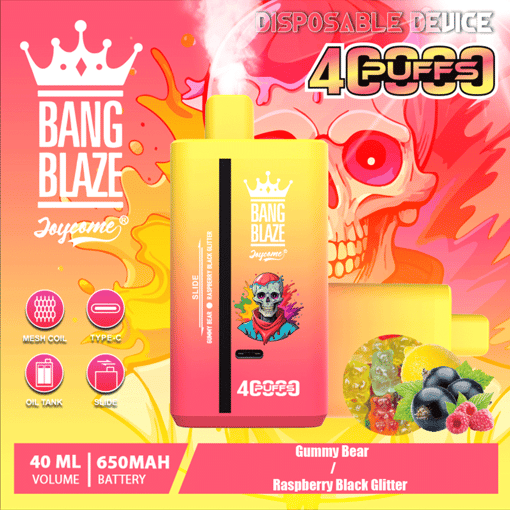 Bang Blaze 40K – 40,000 Puffs Disposable Vape with Dual Mesh Coil – Image 13