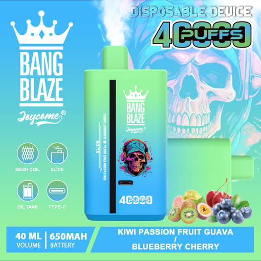 Bang Blaze 40K – 40,000 Puffs Disposable Vape with Dual Mesh Coil – Image 14