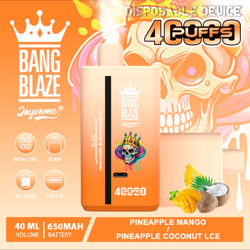 Bang Blaze 40K – 40,000 Puffs Disposable Vape with Dual Mesh Coil – Image 3