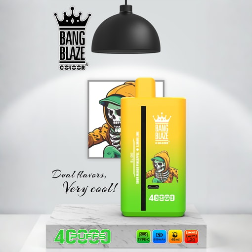 Bang Blaze 40K – 40,000 Puffs Disposable Vape with Dual Mesh Coil – Image 8