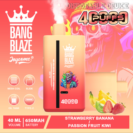 Bang Blaze 40K – 40,000 Puffs Disposable Vape with Dual Mesh Coil – Image 9