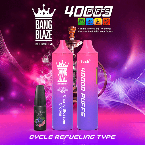 Bang Blaze 40K Oil Disposable Vape – 40,000 Puffs | Mesh Coil | 12 Premium Flavors - Image 4