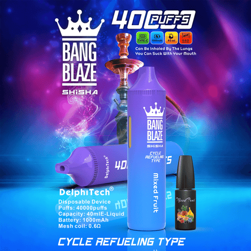 Bang Blaze 40K Oil Disposable Vape – 40,000 Puffs | Mesh Coil | 12 Premium Flavors - Image 7