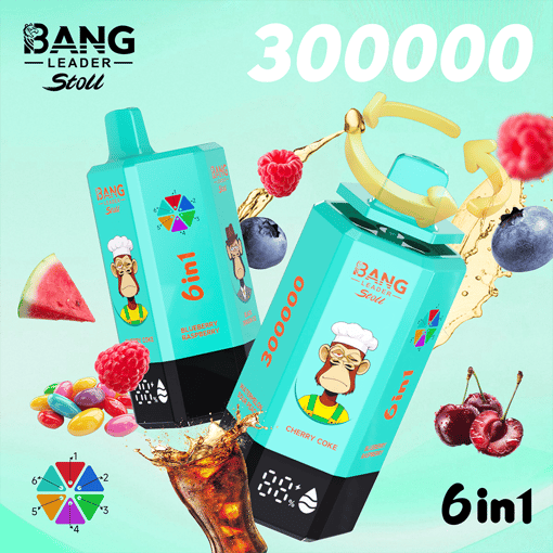 Bang Leader Stoll 300K EU Disposable Vape | 300,000 Puffs 6-in-1 Multi-Flavor | EU Warehouse Shipping - Afbeelding 10