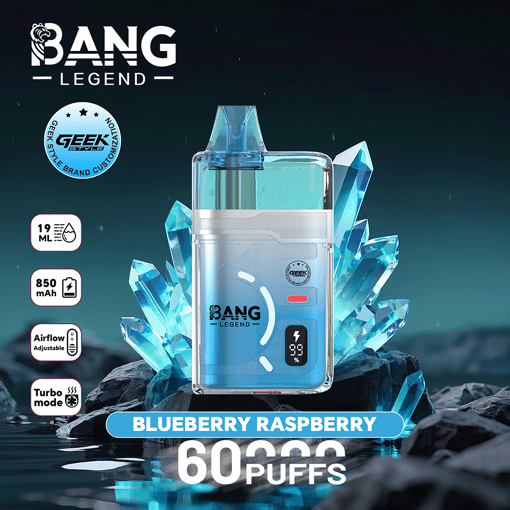 Bang Legend Geek 60K Refillable Disposable Vape – 60,000 Puffs | Refillable E-Liquid | Premium Flavor Performance – Image 9
