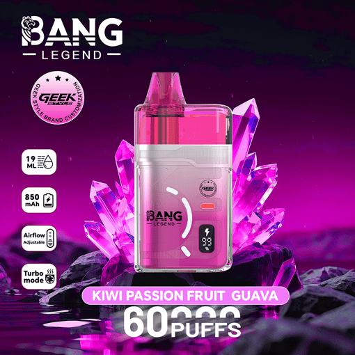 Bang Legend Geek 60K Refillable Disposable Vape – 60,000 Puffs | Refillable E-Liquid | Premium Flavor Performance – Image 11