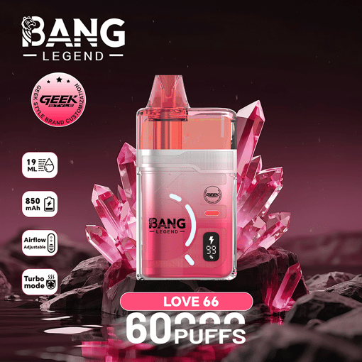 Bang Legend Geek 60K Refillable Disposable Vape – 60,000 Puffs | Refillable E-Liquid | Premium Flavor Performance – Image 12