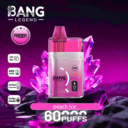 Bang Legend Geek 60K Refillable Disposable Vape – 60,000 Puffs | Refillable E-Liquid | Premium Flavor Performance – Image 13