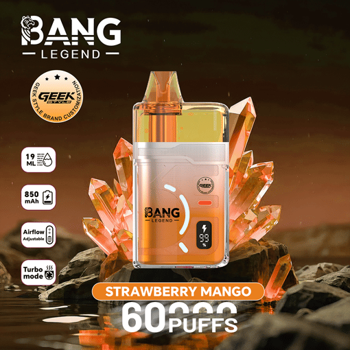 Bang Legend Geek 60K Refillable Disposable Vape – 60,000 Puffs | Refillable E-Liquid | Premium Flavor Performance – Image 6