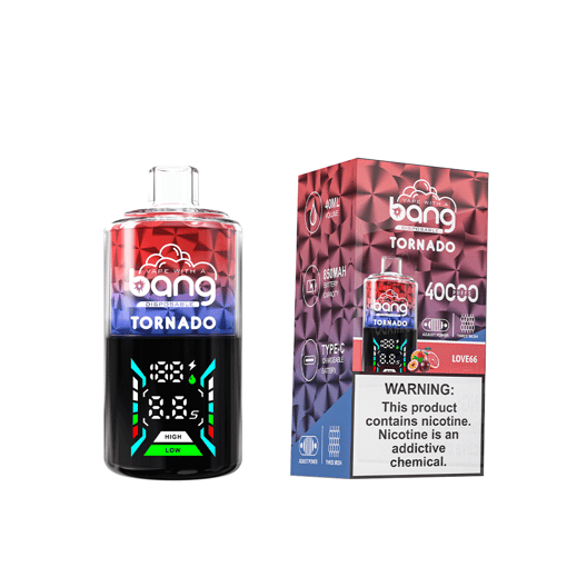 Bang Tornado 40K Disposable Vape – 40,000 Puffs | 12  Flavors Tornado | Long-Lasting & Ultra-Smooth Performance – Image 6