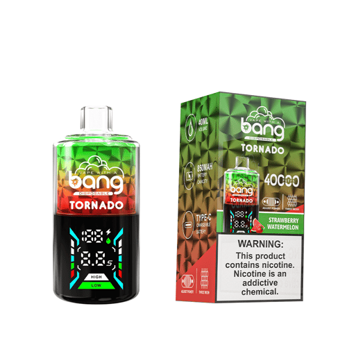Bang Tornado 40K Disposable Vape – 40,000 Puffs | 12  Flavors Tornado | Long-Lasting & Ultra-Smooth Performance – Image 10
