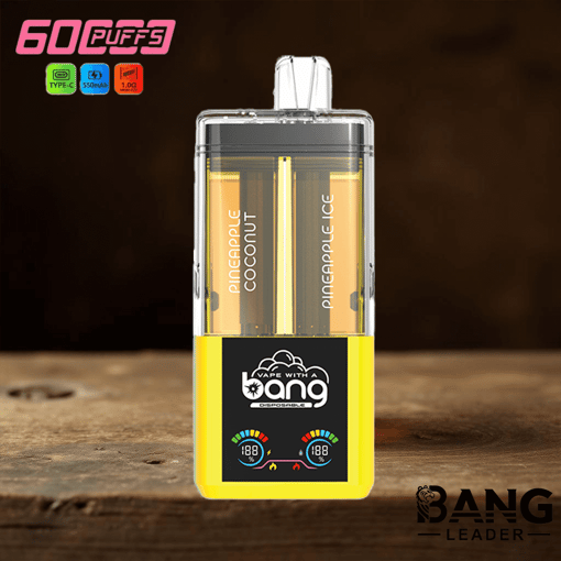 Bang 60K Refillable Disposable Vape | Dual Flavor Switching | Rechargeable | Up to 60,000 Puffs – Image 9