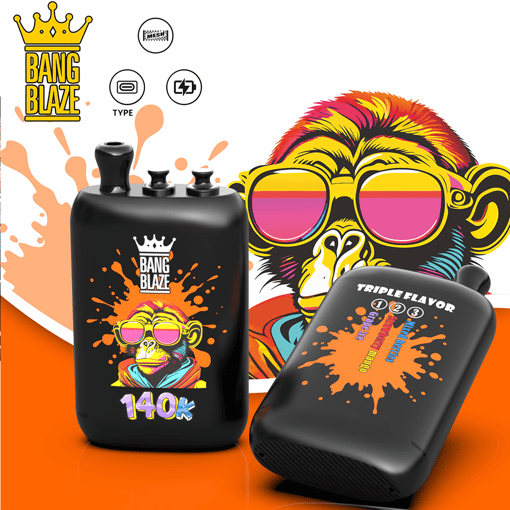 Bang Blaze 140K Disposable Vape | 140,000 Puffs | 3in1 Flavor System | Rechargeable High-Capacity Device - Image 2
