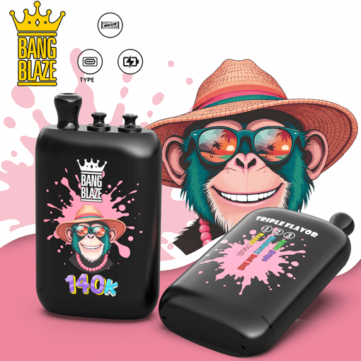 Bang Blaze 140K Disposable Vape | 140,000 Puffs | 3in1 Flavor System | Rechargeable High-Capacity Device - Image 8
