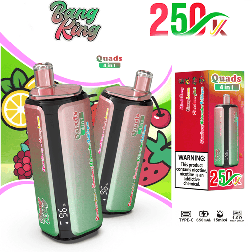 Bang King 250K 4-in-1 Disposable Vape – 250000 Puffs | Switching tastes – Image 5