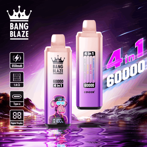 Bang Blaze 60K 4-in-1 Disposable Vape – 60,000 Puffs | consistent performance - Image 10