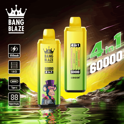 Bang Blaze 60K 4-in-1 Disposable Vape – 60,000 Puffs | consistent performance - Image 2
